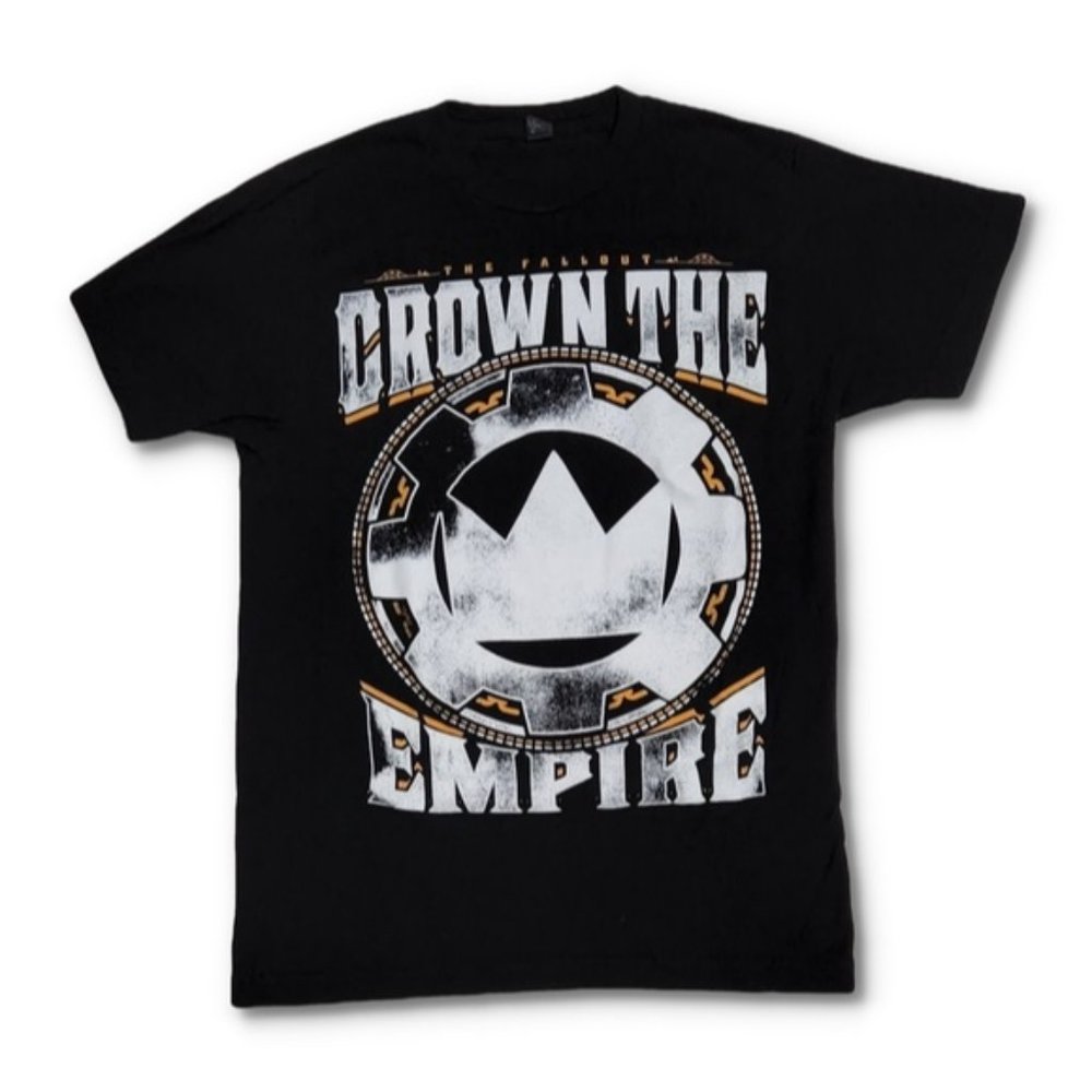 Crown The Empire Distressed Logo Metalcore Hardcore Band Merch Shirt